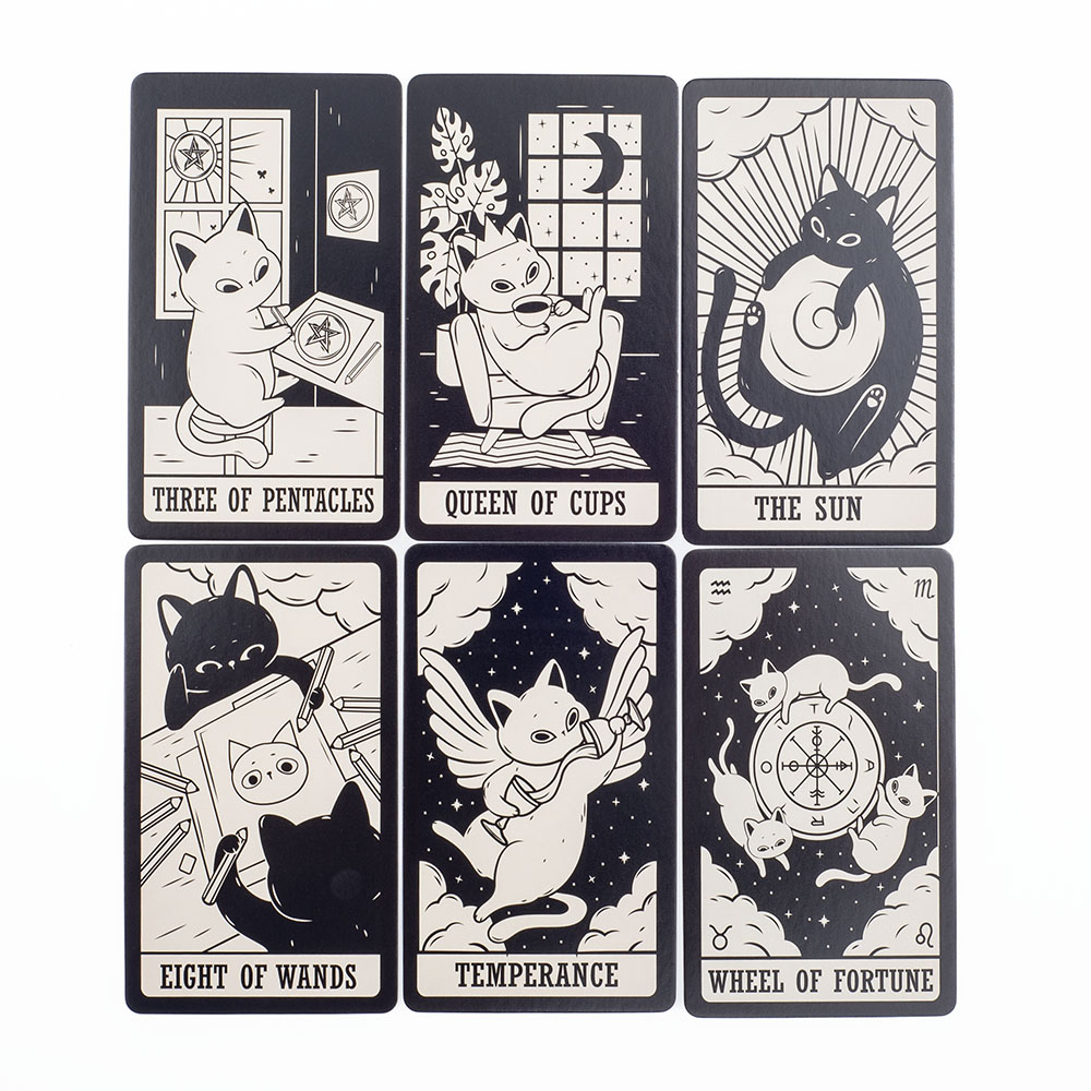 Jeu de cartes de tarot Kitten, - Tarot Deck With Guidebook avis et prix