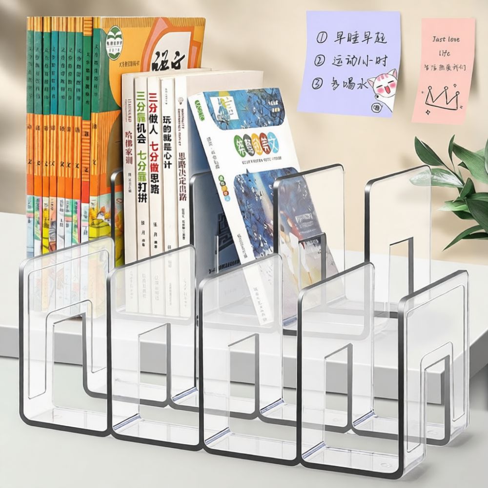 Organisateur de bureau en acry - Clear Acrylic Book Stand Holder avis et prix