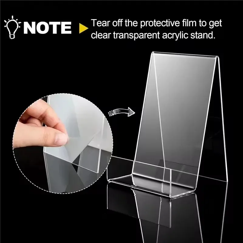 Lot de 1/2/4 présentoirs trans - Clear Acrylic Book Stand Holder avis et prix