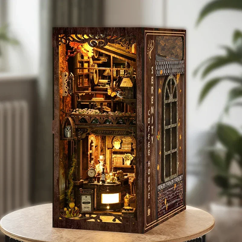 Décoration d'intérieur Serenit - Diy Wooden Book Nook Kit Shelf Insert avis et prix