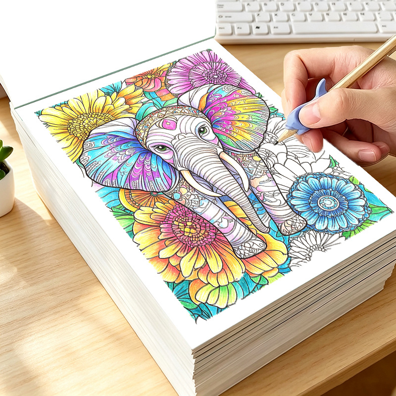 Livre de coloriage pour adulte - Adult Coloring Book Stress Relief avis et prix