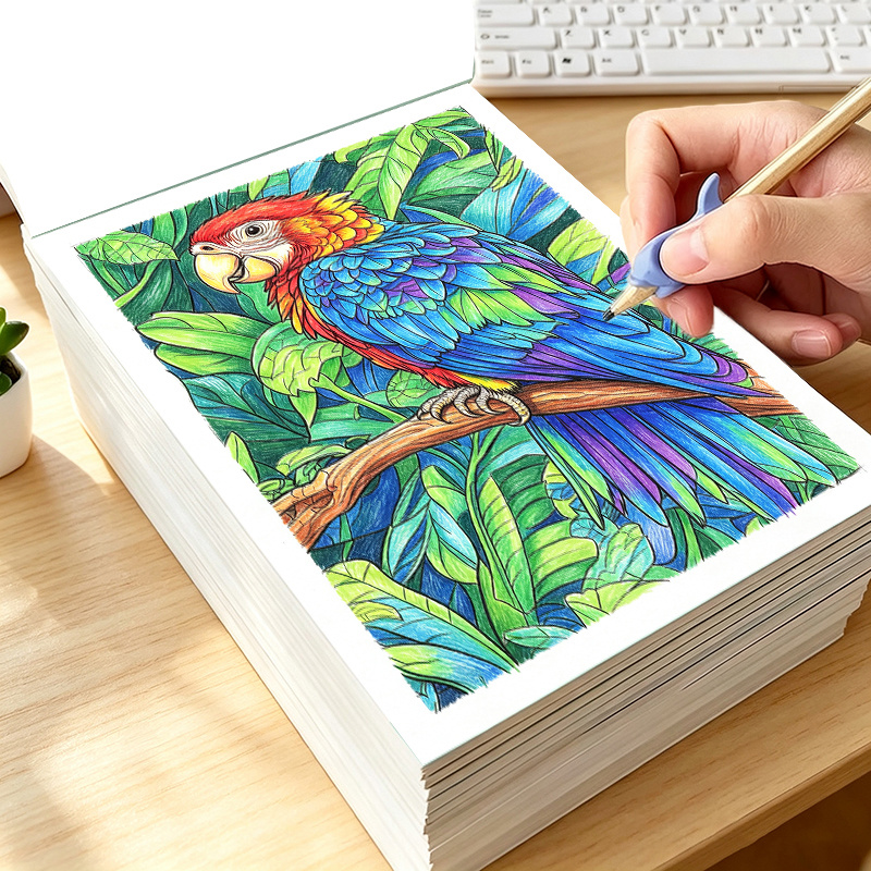 Livre de coloriage pour adulte - Adult Coloring Book Stress Relief avis et prix