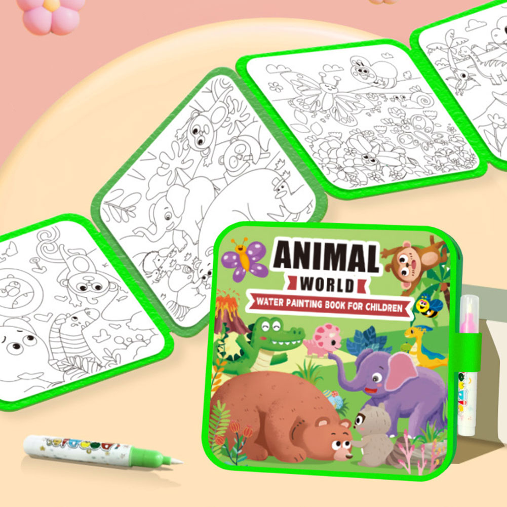 Livres de coloriage magiques à - Reusable Water Magic Coloring Book avis et prix