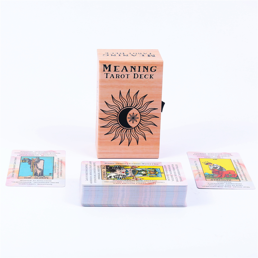 Jeu de cartes de tarot 12x7cm  - Tarot Deck With Guidebook avis et prix