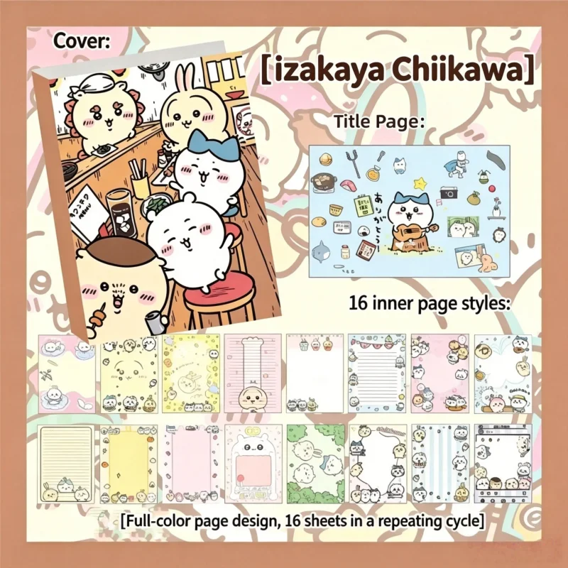Carnet mignon Chiikawa, 80 feu - Books avis et prix