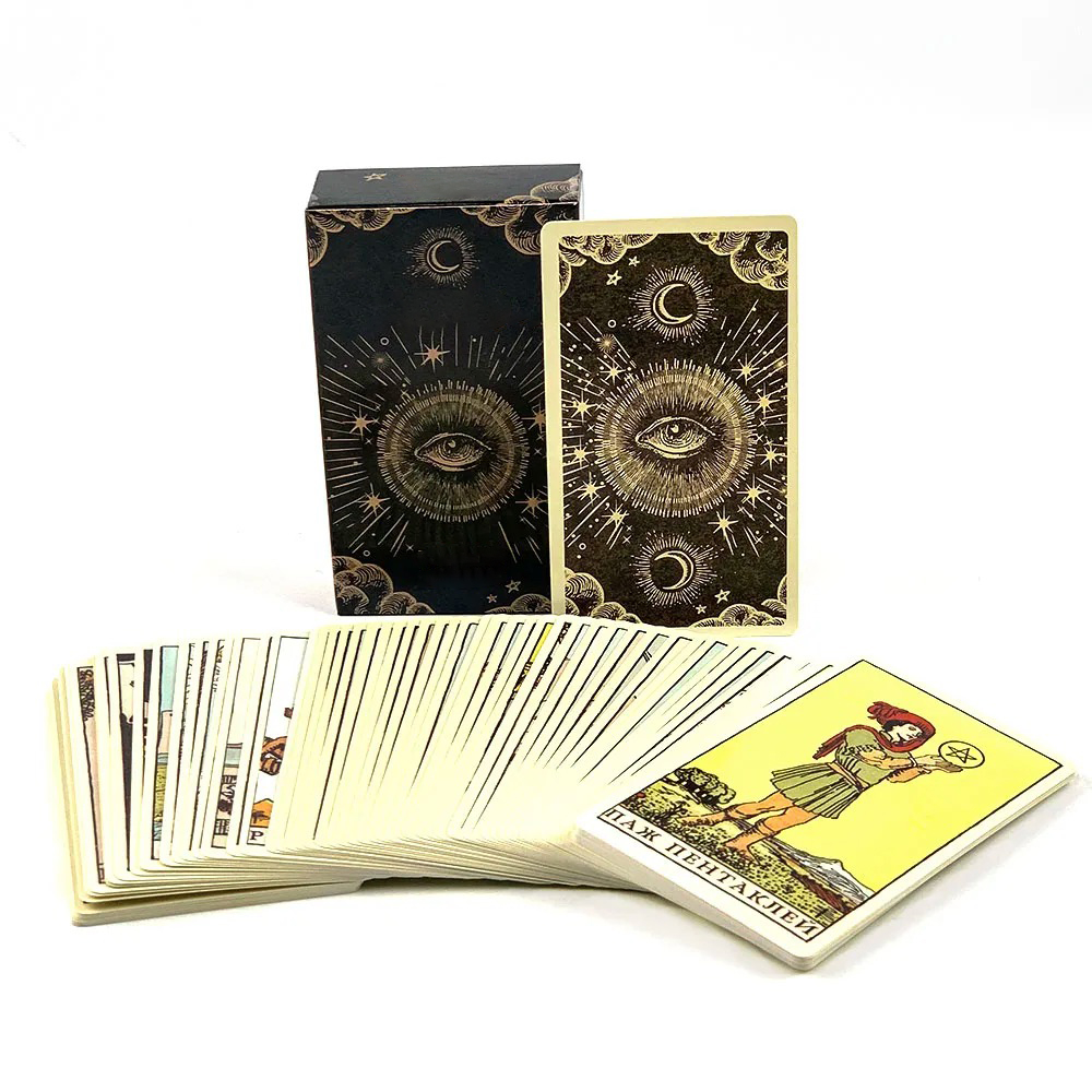 Cartes de tarot édition russe, - Tarot Deck With Guidebook avis et prix