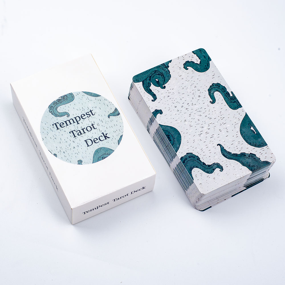 Jeu de Tarot Tempest sur le th - Tarot Deck With Guidebook avis et prix